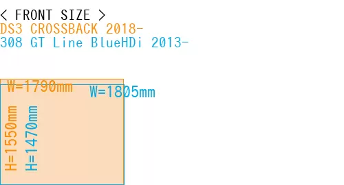 #DS3 CROSSBACK 2018- + 308 GT Line BlueHDi 2013-